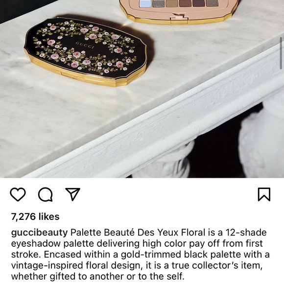 Gucci beauty Des Yeux Floral Eyeshadow Palette - limited edition - Picture 9 of 10